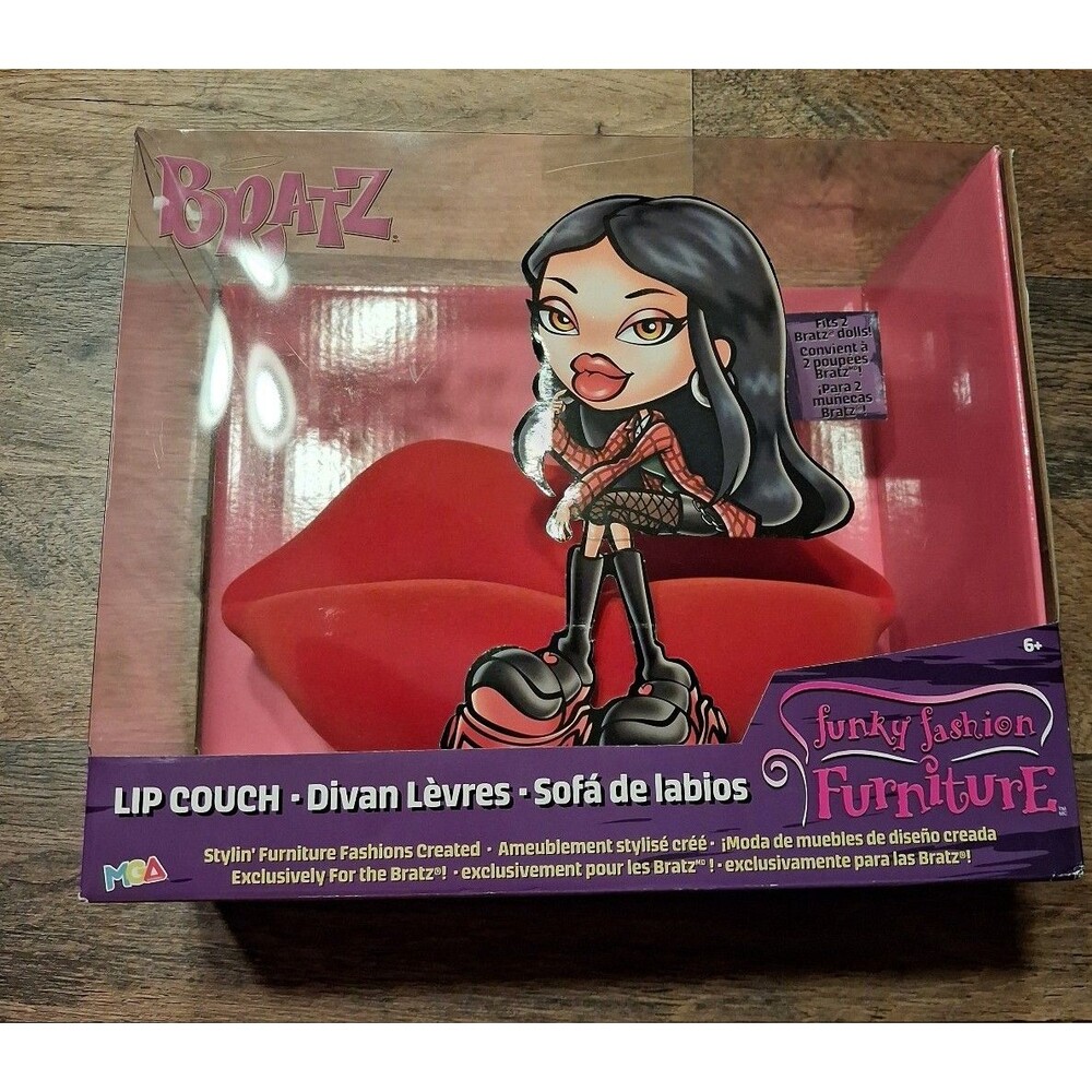 Bratz Funky Fashion Furniture Red Lip Sofa Couch